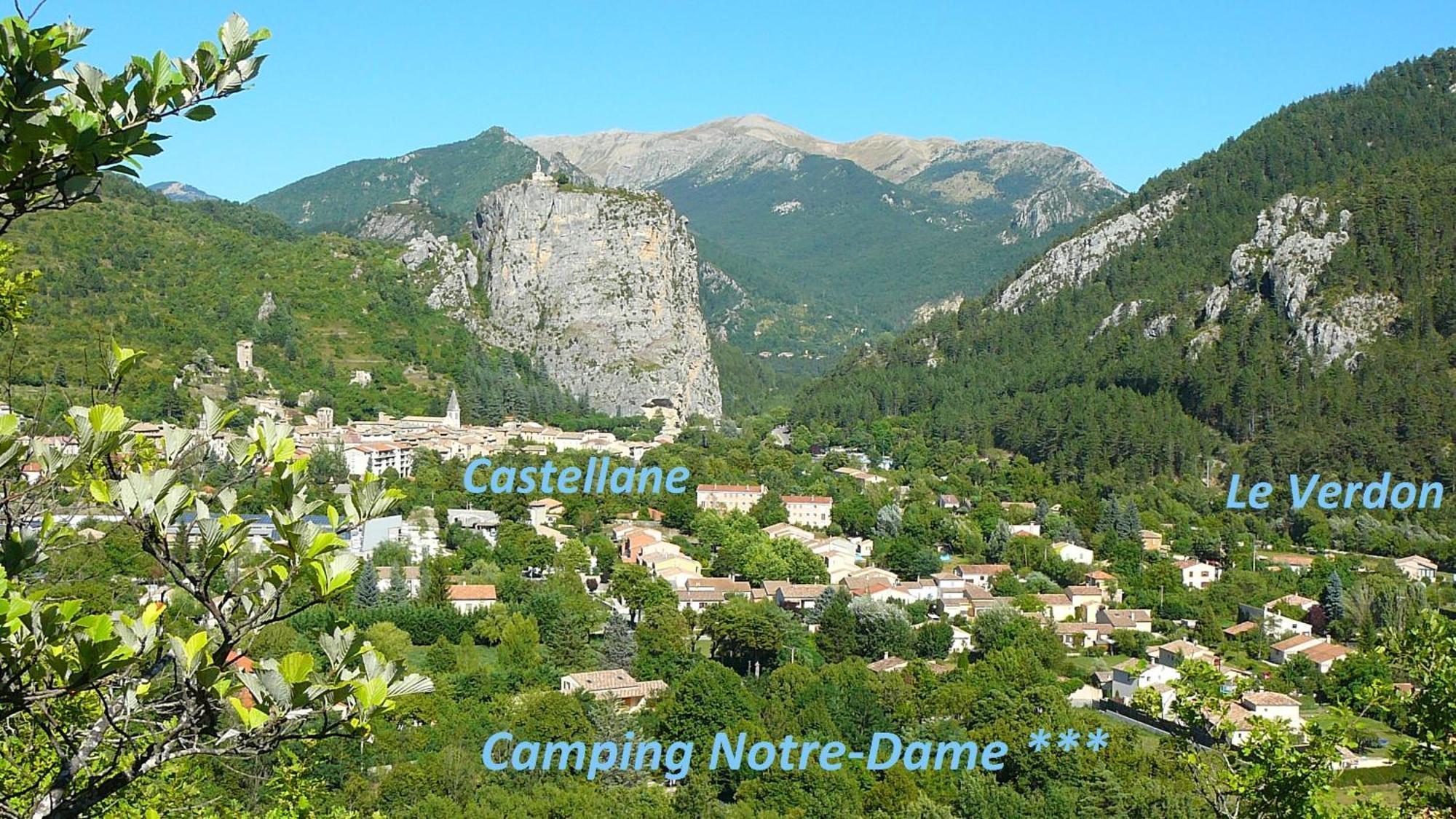 Camping Notre Dame Castellane Exterior foto